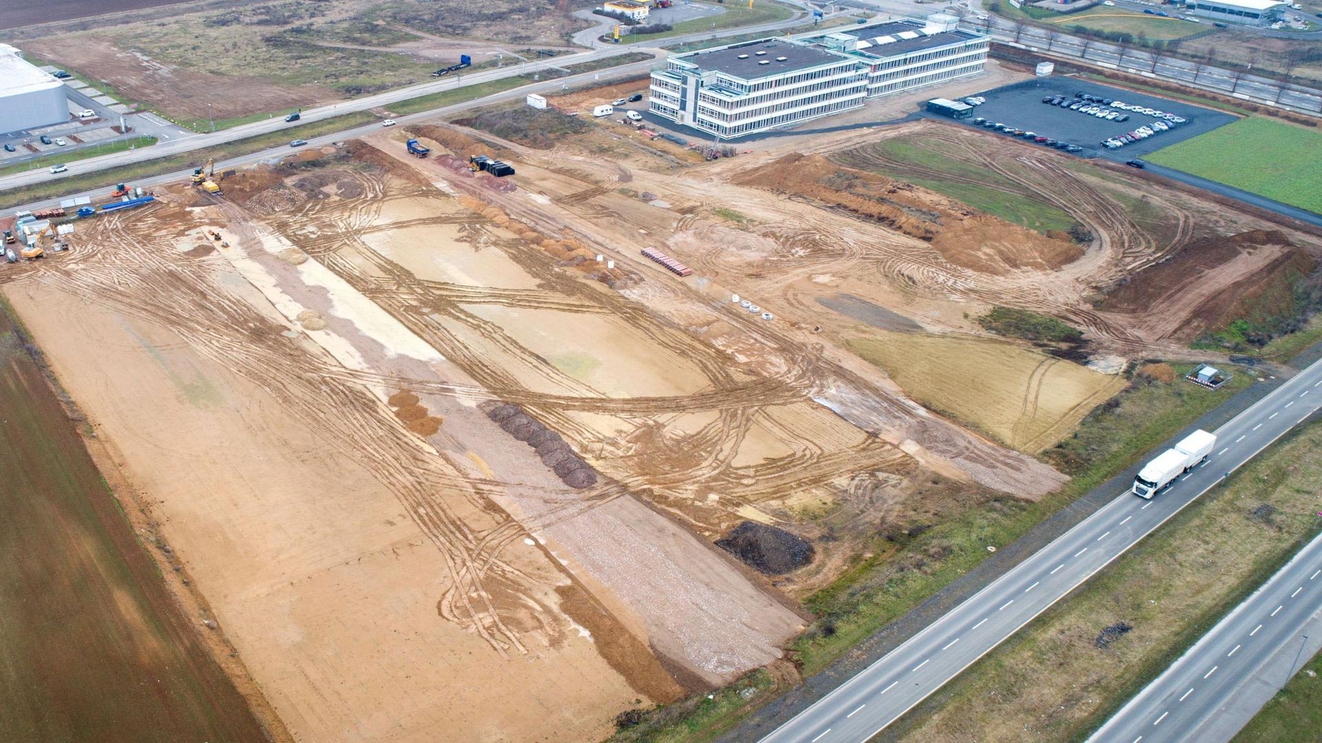 Landschaftsvermessung für Bauprojekte